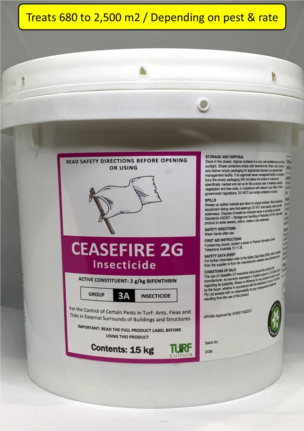 Ceasefire 2G Insecticide 15kg